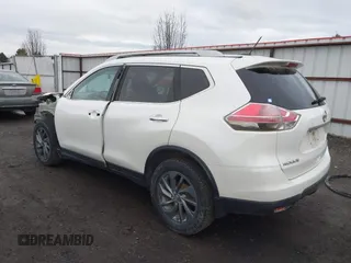 2016 Nissan Rogue SL with VIN 5N1AT2MV0GC851152, listed as a IAAI auction lot 41849173 with 166,970 mi miles and . Bid and sale history available at DreamBid. Image 3.