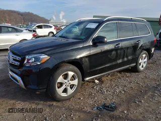 2017 Mercedes-Benz GLS 450 with VIN 4JGDF6EE6HA846688, listed as a IAAI auction lot 41824755 with 98,697 mi miles and . Bid and sale history available at DreamBid. Image 2.