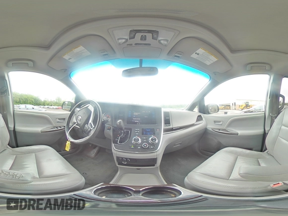 2015 Toyota Sienna XLE with VIN 5TDYK3DC4FS659692, listed as a Copart auction lot 57248355 with 121,644 mi miles and Salvage title. Bid and sale history available at DreamBid. Image 16.