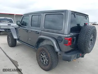 2022 Jeep Wrangler Unlimited Rubicon 392 with VIN 1C4JJXSJXNW102670, listed as a IAAI auction lot 41499424 with 83,168 mi miles. Bid and sale history available at carsss.com. Image 3.