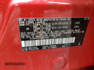 2016 Toyota RAV4 Limited z VIN 2T3DFREV7GW443406, wystawiony jako Copart lot #52947115 z przebiegiem 46 070 mil mil oraz Szkoda całkowita • Salvage title. Historia ofert i sprzedaży dostępna na DreamBid. Obrazek 13.