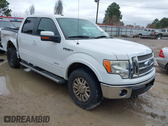 2011 Ford F-150 XLT with VIN 1FTFW1ET0BFD21778, listed as a IAAI auction lot 41382137 with 164,722 mi miles and . Bid and sale history available at DreamBid. Image 1.