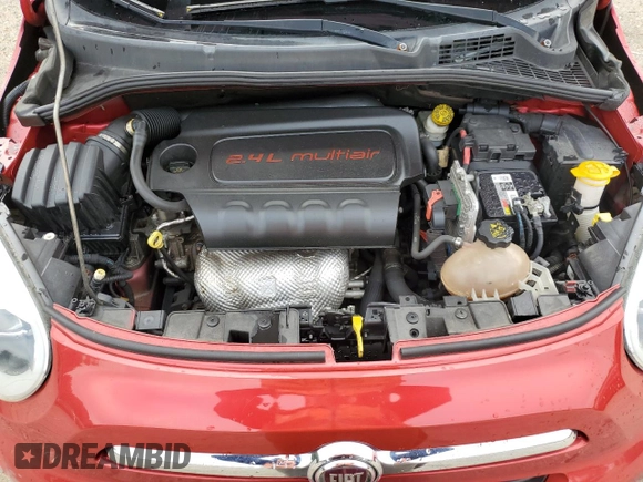 2016 FIAT 500X Easy with VIN ZFBCFYBT0GP333015, listed as a Copart auction lot 59536025 with 153,187 mi miles and Salvage title. Bid and sale history available at DreamBid. Image 11.
