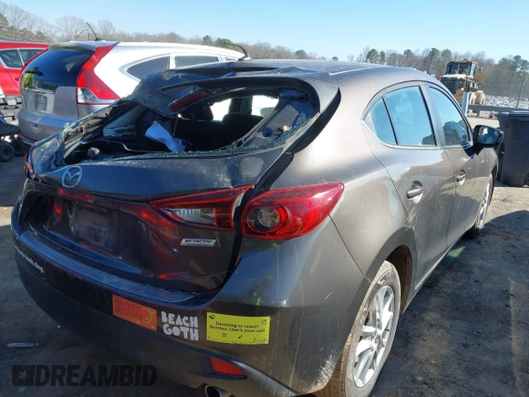2014 Mazda 3 i Touring with VIN JM1BM1L70E1109815, listed as a IAAI auction lot 41611536 with 98,860 mi miles and . Bid and sale history available at DreamBid. Image 16.