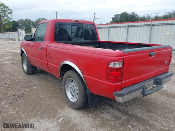 2001 Ford Ranger XL with VIN 1FTYR10DX1TB04805, listed as a IAAI auction lot 41327134 with 182,937 mi miles. Bid and sale history available at carsss.com. Image 3.