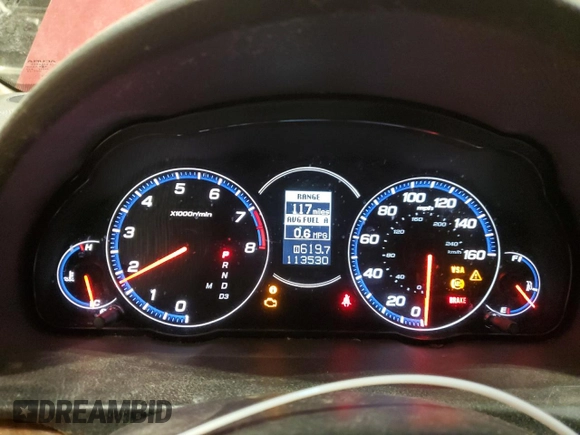 2006 Acura TSX with VIN JH4CL96876C038823, listed as a Copart auction lot 52585445 with 113,530 mi miles and Clean Title. Bid and sale history available at carsss.com. Image 9.