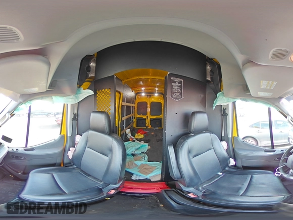 2020 Ford Transit Cargo with VIN 1FTBR1X85LKA56802, listed as a Copart auction lot 87392304 with 101,835 mi miles and Salvage Title. Bid and sale history available at DreamBid. Image 13.
