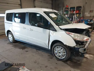 2014 Ford Transit Connect XLT with VIN NM0GS9F71E1136153, listed as a IAAI auction lot 41745624 with 252,218 mi miles and . Bid and sale history available at DreamBid. Image 1.