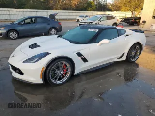 2019 Chevrolet Corvette Grand Sport 1LT with VIN 1G1YW2D77K5114077, listed as a Copart auction lot 76626264 with 4,194 mi miles and Salvage title. Bid and sale history available at DreamBid. Image 1.