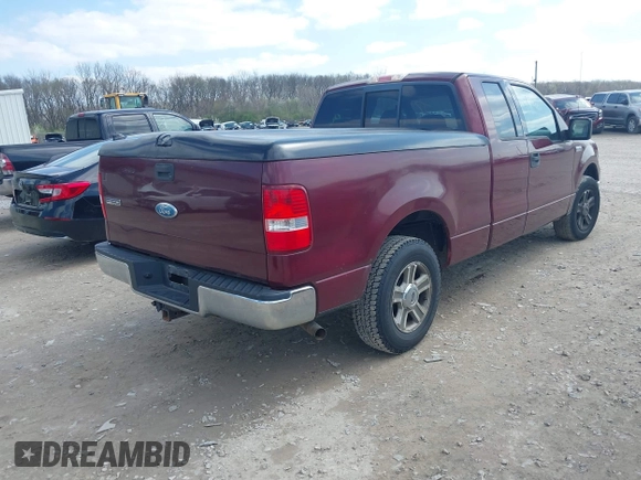 2004 Ford F-150 STX with VIN 1FTRX12W34NB80500, listed as a IAAI auction lot 41937992 with 143,263 mi miles. Bid and sale history available at carsss.com. Image 4.