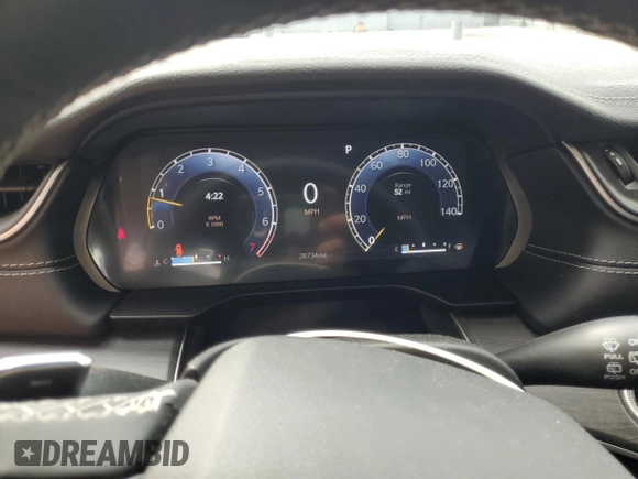 2023 Jeep Grand Cherokee Limited с VIN 1C4RJKBG0P8777073, выставлен на аукционе Copart как лот 57216465 с пробегом 28 734 миль миль и Списание • Salvage title. История ставок и продаж доступна на DreamBid. Изображение 9.