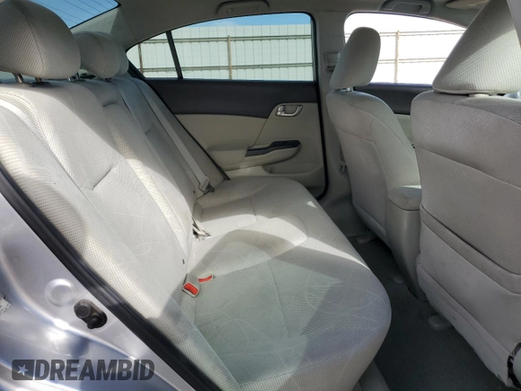 2012 Honda Civic EX with VIN 19XFB2F8XCE322475, listed as a Copart auction lot 52812535 with 226,146 mi miles and Salvage Title. Bid and sale history available at DreamBid. Image 10.