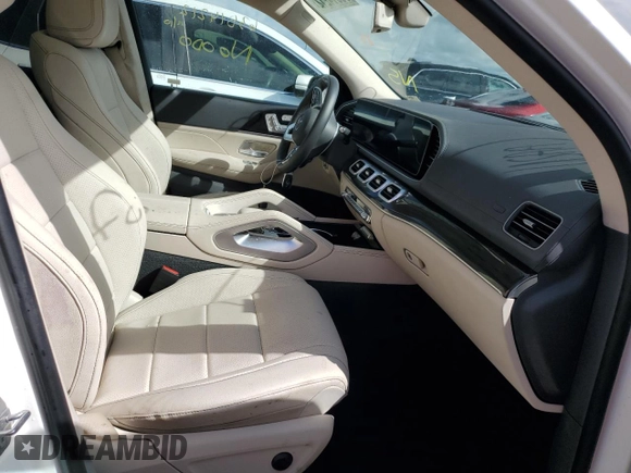 2020 Mercedes-Benz GLS with VIN 4JGFF5KE4LA219536, listed as a Copart auction lot 63814212 with 0 mi miles. Bid and sale history available at carsss.com. Image 5.