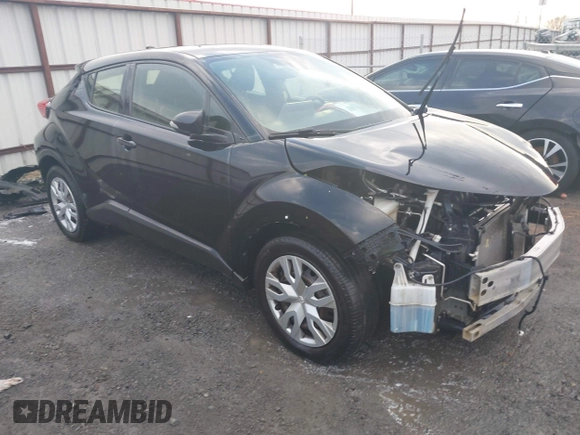 2020 Toyota C-HR LE with VIN JTNKHMBX3L1073585, listed as a IAAI auction lot 41207535 with 167,925 mi miles. Bid and sale history available at carsss.com. Image 1.