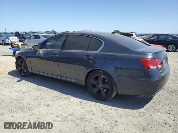 2008 Lexus GS 350 with VIN JTHBE96S680037295, listed as a Copart auction lot 50743905 with 164,604 mi miles and Clean Title. Bid and sale history available at carsss.com. Image 2.