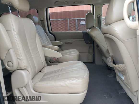 2009 Kia Sedona EX with VIN KNDMB233396299667, listed as a Copart auction lot 80186774 with 197,328 mi miles and Salvage Title. Bid and sale history available at carsss.com. Image 11.