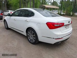 2014 Kia Cadenza Premium with VIN KNALN4D72E5140572, listed as a IAAI auction lot 42070861 with 177,950 mi miles. Bid and sale history available at carsss.com. Image 3.