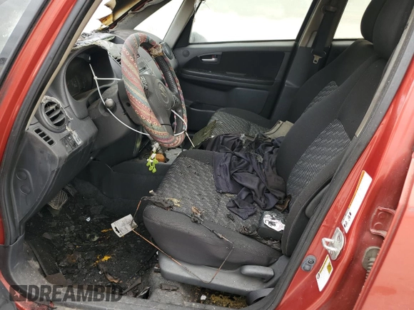2009 Suzuki SX4 Man Touring Pkg AWD with VIN JS2YB417096202868, listed as a Copart auction lot 62239544 with 0 mi miles and Salvage Title. Bid and sale history available at carsss.com. Image 7.