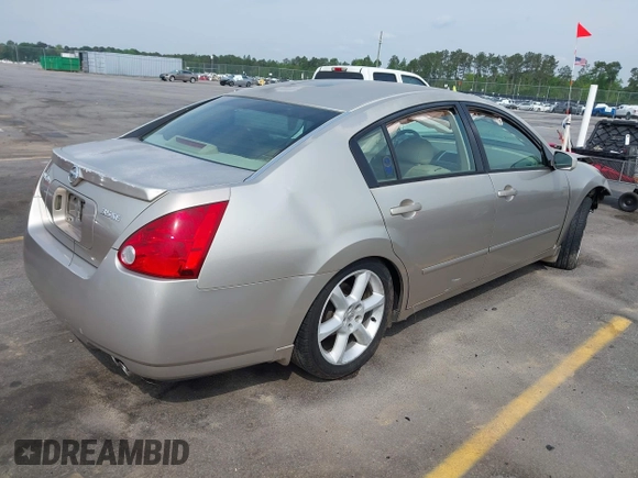 2005 Nissan Maxima SL with VIN 1N4BA41E45C840348, listed as a IAAI auction lot 42038531 with 89,788 mi miles and . Bid and sale history available at DreamBid. Image 4.