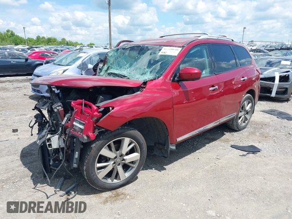 2014 Nissan Pathfinder S z VIN 5N1AR2MM1EC692144, wystawiony jako IAAI lot #42210640 z przebiegiem 128 979 mil mil oraz . Historia ofert i sprzedaży dostępna na DreamBid. Obrazek 17.