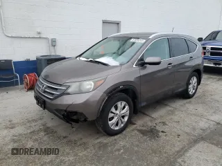 2014 Honda CR-V EX-L with VIN 2HKRM4H76EH623587, listed as a Copart auction lot 87026344 with 155,323 mi miles and Salvage Title. Bid and sale history available at DreamBid. Image 1.