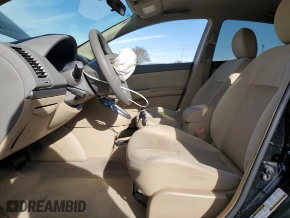 2007 Nissan Sentra 2.0 with VIN 3N1AB61E97L630174, listed as a Copart auction lot 47261465 with 138,591 mi miles and Salvage Title. Bid and sale history available at DreamBid. Image 7.