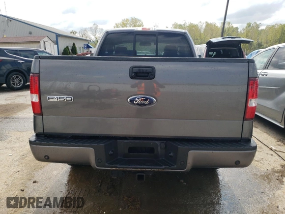 2008 Ford F-150 XL with VIN 1FTRF14V38KC73242, listed as a Copart auction lot 72579034 with 155,310 mi miles and Salvage Title. Bid and sale history available at carsss.com. Image 6.