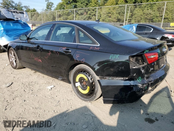 2015 Audi A6 2.0T Premium Plus with VIN WAUGFAFC7FN049757, listed as a Copart auction lot 71008074 with 83,379 mi miles and Salvage Title. Bid and sale history available at carsss.com. Image 2.
