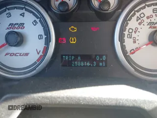 2010 Ford Focus S with VIN 1FAHP3EN7AW216713, listed as a IAAI auction lot 41479412 with 258,816 mi miles. Bid and sale history available at carsss.com. Image 7.