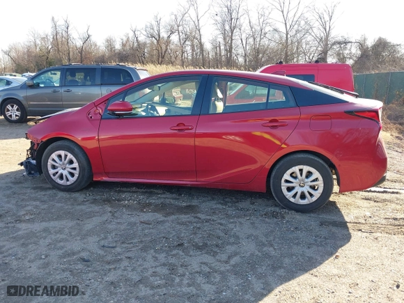 2020 Toyota Prius L Eco with VIN JTDKARFU3L3122388, listed as a IAAI auction lot 41649358 with 30,945 mi miles. Bid and sale history available at carsss.com. Image 15.