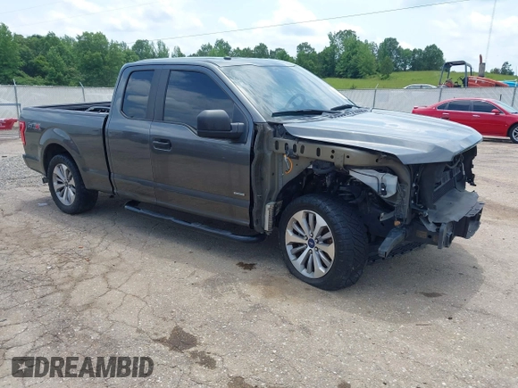 2017 Ford F-150 XL with VIN 1FTEX1CP1HFC17811, listed as a IAAI auction lot 42292048 with 80,841 mi miles and . Bid and sale history available at DreamBid. Image 1.
