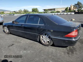 2003 Mercedes-Benz S 430 with VIN WDBNG70J43A347458, listed as a Copart auction lot 56427355 with Not provided miles and Clean title. Bid and sale history available at DreamBid. Image 2.