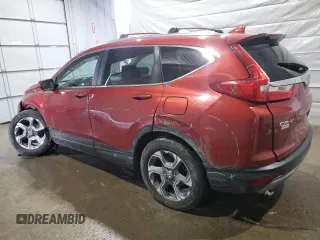 2017 Honda CR-V EX-L with VIN 5J6RW2H82HL066890, listed as a Copart auction lot 47767755 with 100,026 mi miles and Salvage Title. Bid and sale history available at carsss.com. Image 2.