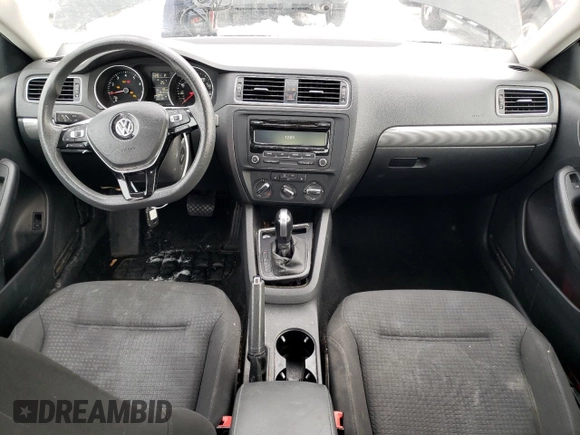 2015 Volkswagen Jetta SE with VIN 3VWD17AJ0FM247567, listed as a Copart auction lot 58827334 with 105,650 mi miles and Non repairable. Bid and sale history available at DreamBid. Image 8.