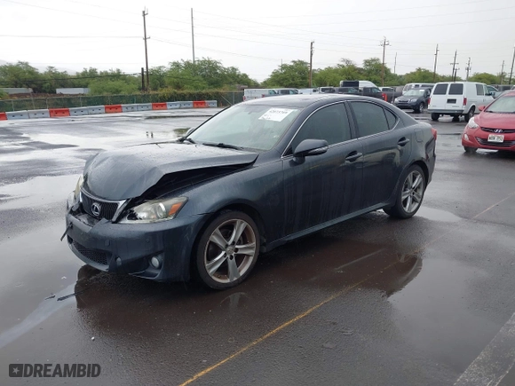 2011 Lexus IS 250 with VIN JTHBF5C29B5135208, listed as a IAAI auction lot 42073769 with 82,618 mi miles. Bid and sale history available at carsss.com. Image 17.