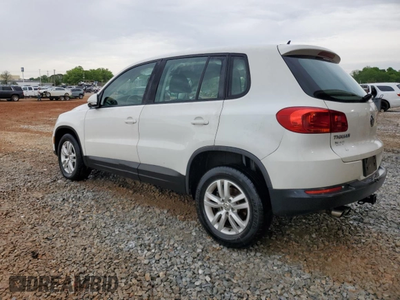 2013 Volkswagen Tiguan S with VIN WVGAV3AX2DW620818, listed as a Copart auction lot 53974985 with 135,075 mi miles and Salvage title. Bid and sale history available at DreamBid. Image 2.