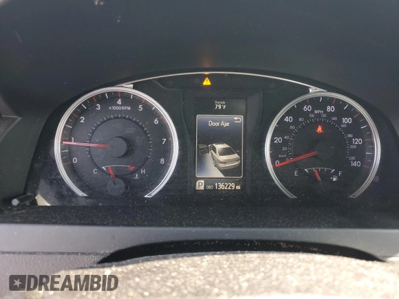 2017 Toyota Camry XLE with VIN 4T1BF1FK0HU340416, listed as a Copart auction lot 60163725 with 136,229 mi miles and Salvage title. Bid and sale history available at DreamBid. Image 9.