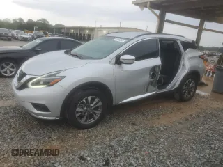2018 Nissan Murano SV with VIN 5N1AZ2MG0JN112326, listed as a Copart auction lot 54002395 with 69,527 mi miles and Salvage Title. Bid and sale history available at DreamBid. Image 1.
