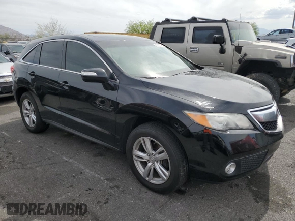 2014 Acura RDX Tech Pkg with VIN 5J8TB3H53EL001384, listed as a Copart auction lot 53322795 with 86,360 mi miles and Salvage Title. Bid and sale history available at carsss.com. Image 4.