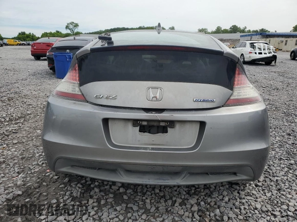2011 Honda CR-Z EX with VIN JHMZF1D62BS005555, listed as a Copart auction lot 56309005 with 185,795 mi miles and Salvage title. Bid and sale history available at DreamBid. Image 6.
