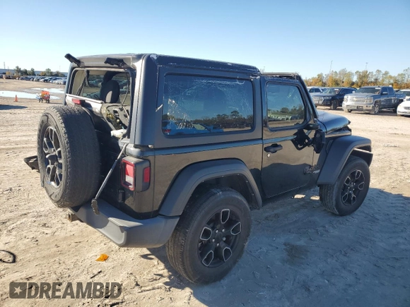 2021 Jeep Wrangler Sport S with VIN 1C4GJXAN1MW665247, listed as a Copart auction lot 84696044 with 71,693 mi miles and Salvage Title. Bid and sale history available at DreamBid. Image 3.