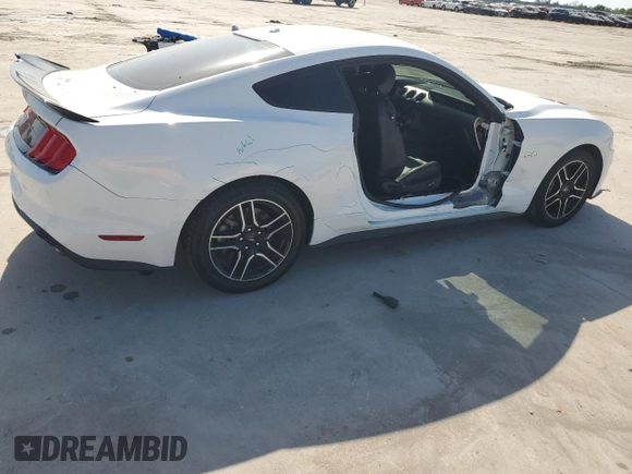2019 Ford Mustang GT z VIN 1FA6P8CF7K5144144, wystawiony jako Copart lot #52692525 z przebiegiem 96 251 mil mil oraz Szkody całkowita. Historia ofert i sprzedaży dostępna na DreamBid. Obrazek 3.
