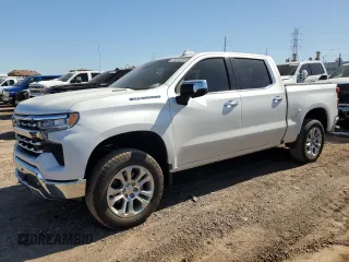2022 Chevrolet Silverado 1500 with VIN 1GCPAEETXNZ589525, listed as a Copart auction lot 54070285 with 26,791 mi miles and Salvage Title. Bid and sale history available at DreamBid. Image 1.