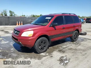 2005 Honda Pilot LX with VIN 2HKYF18115H559023, listed as a Copart auction lot 49797835 with 206,339 mi miles and Salvage Title. Bid and sale history available at carsss.com. Image 1.