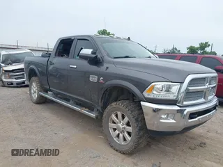 2016 Ram 2500 Laramie Longhorn with VIN 3C6UR5GL9GG337252, listed as a IAAI auction lot 42476716 with 135,730 mi miles and . Bid and sale history available at DreamBid. Image 1.