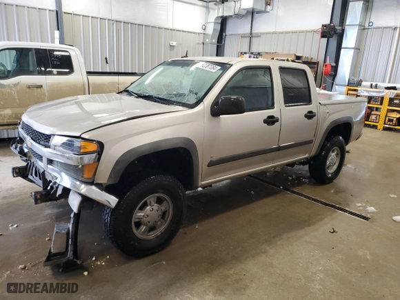 2008 Chevrolet Colorado LT w/1LT with VIN 1GCDT13EX88115532, listed as a Copart auction lot 82387084 with 83,226 mi miles and Clean Title. Bid and sale history available at carsss.com. Image 1.