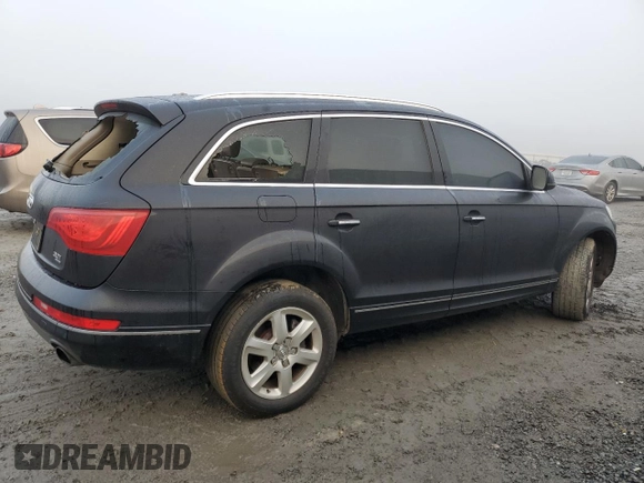 2015 Audi Q7 3.0T Premium with VIN WA1CGAFE3FD020627, listed as a Copart auction lot 85664004 with 110,789 mi miles and Salvage Title. Bid and sale history available at carsss.com. Image 3.