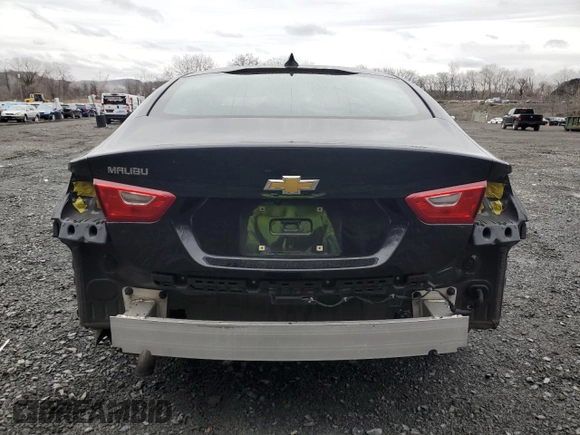 2017 Chevrolet Malibu LS with VIN 1G1ZB5ST2HF132975, listed as a Copart auction lot 52906185 with 50,519 mi miles and Salvage Title. Bid and sale history available at DreamBid. Image 6.