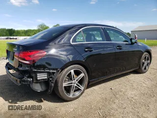 2019 Mercedes-Benz A 220 with VIN WDD3G4FB4KW021352, listed as a Copart auction lot 57049025 with 28,545 mi miles and Salvage title. Bid and sale history available at DreamBid. Image 3.