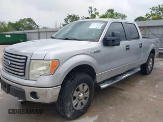 2010 Ford F-150 XL with VIN 1FTFW1EVXAFB54135, listed as a IAAI auction lot 41717790 with 192,365 mi miles. Bid and sale history available at carsss.com. Image 2.
